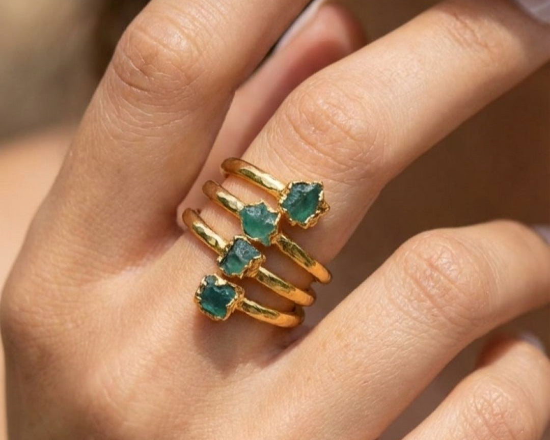 Colombian Emerald Rings