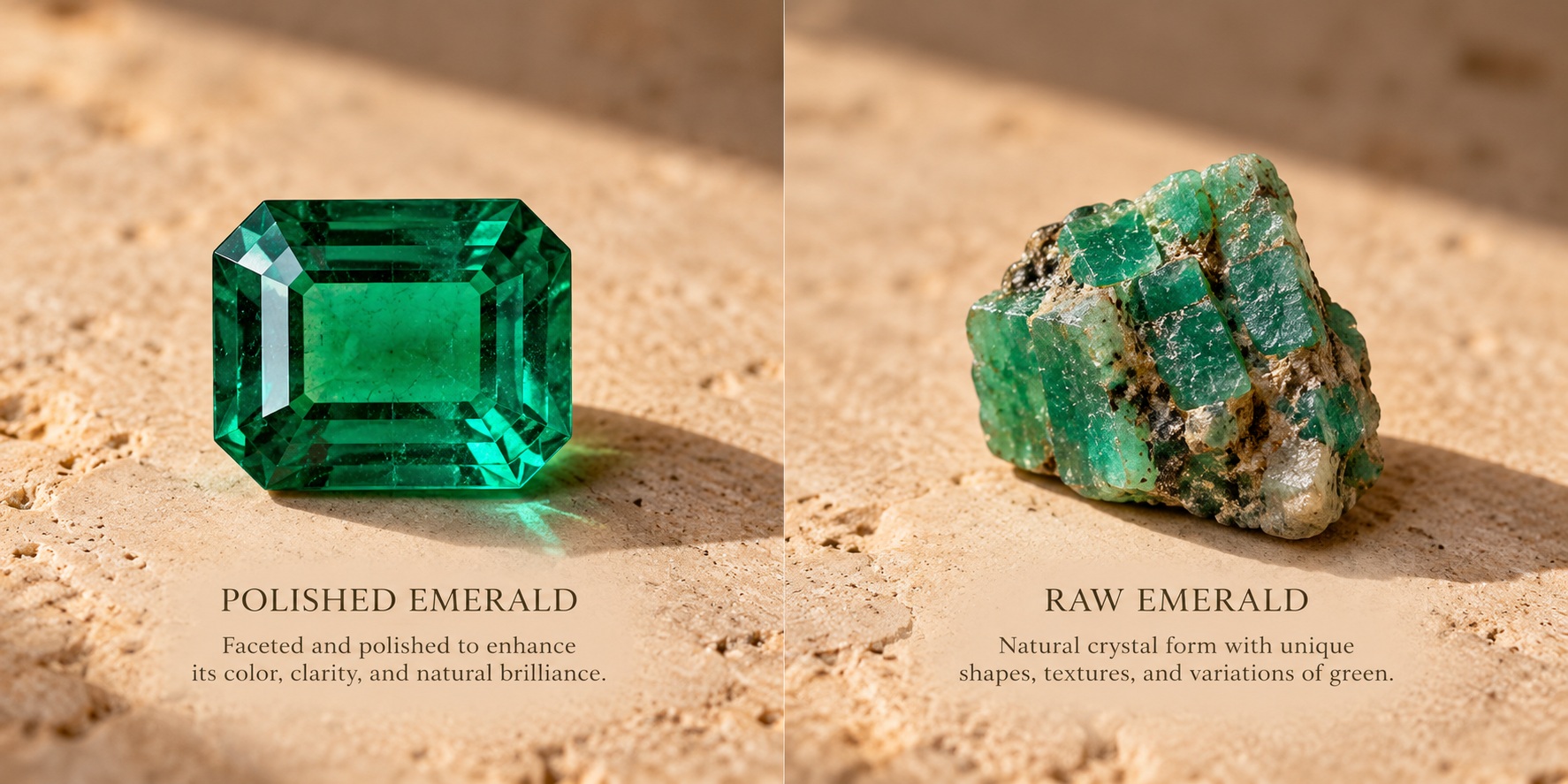 RAW COLOMBIAN EMERALDS: Beauty Beyond the Perfect Cut